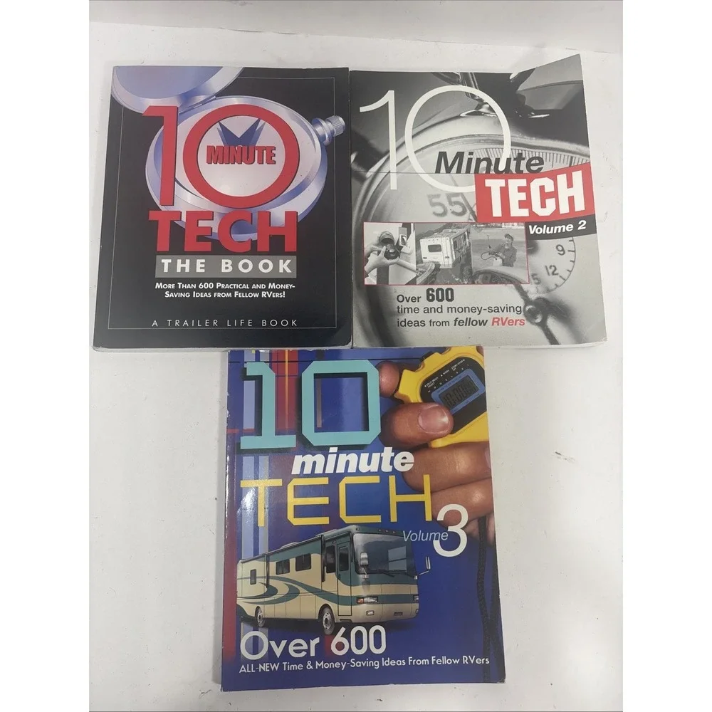 10-Minute Tech, Volume 1-2 & 3: More Than‎ 600 Practical and Money-Saving